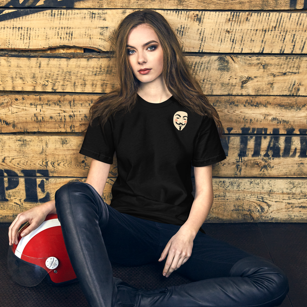 XCL Fawkes Mask Unisex Tee — "Revolution Series"