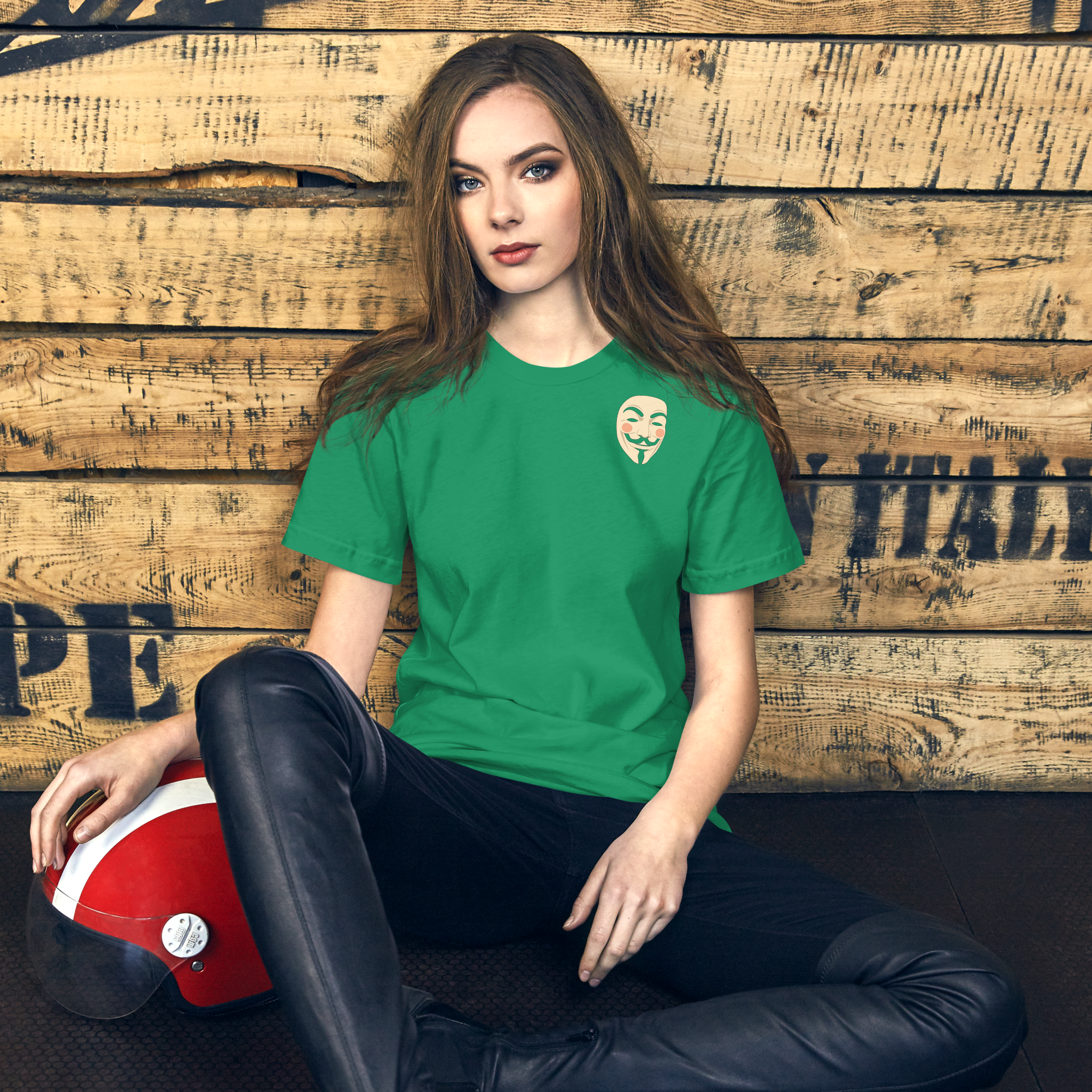 XCL Fawkes Mask Unisex Tee — "Revolution Series"