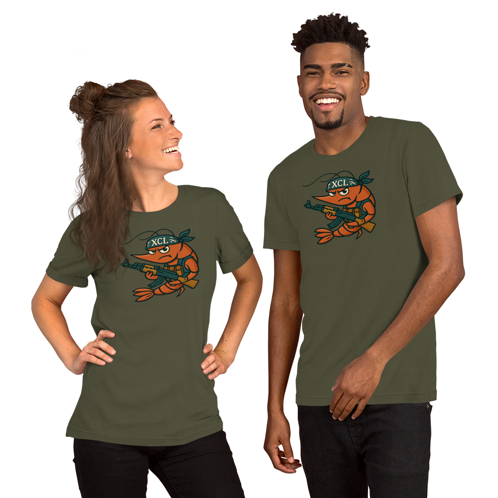 XCL Shrimp Gang "Soldier" Unisex Tee