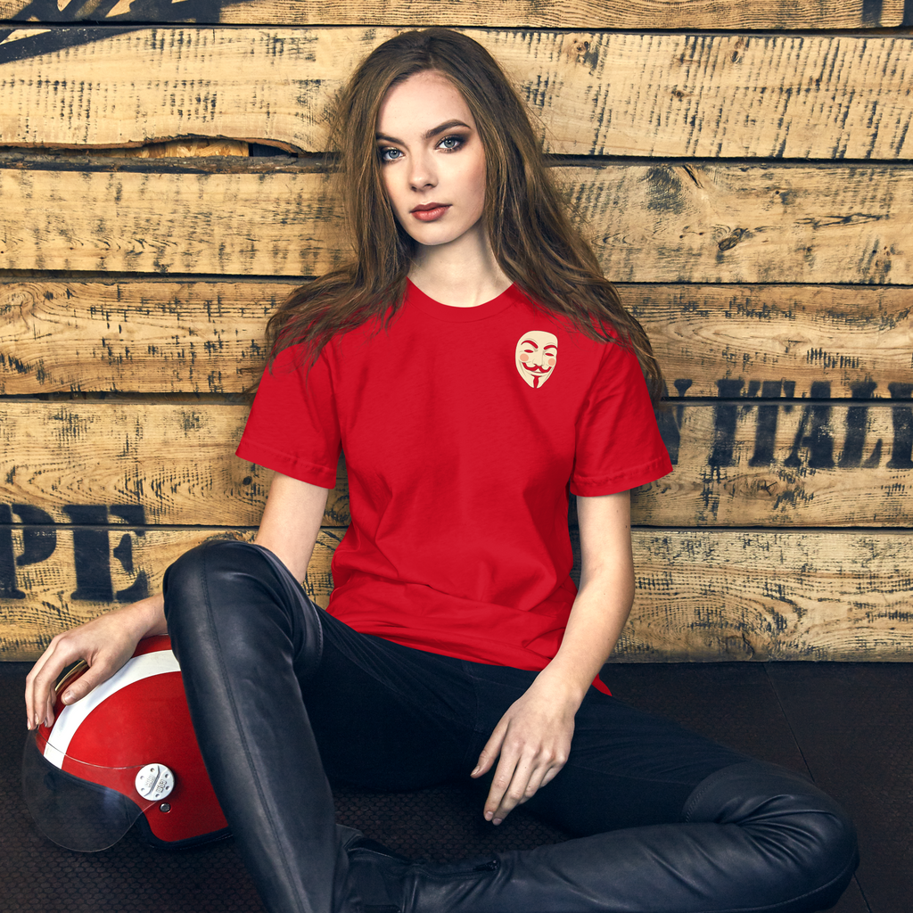 XCL Fawkes Mask Unisex Tee — "Revolution Series"