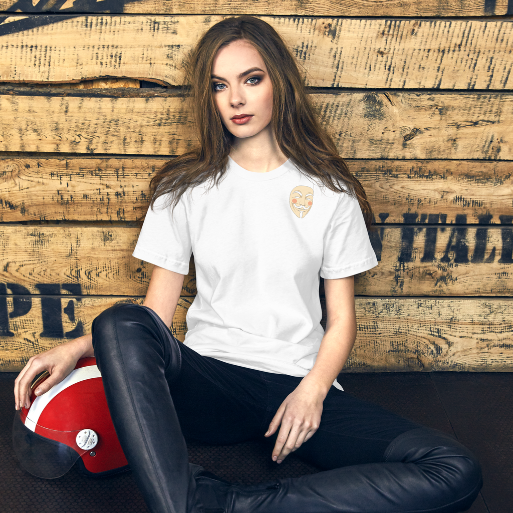 XCL Fawkes Mask Unisex Tee — "Revolution Series"